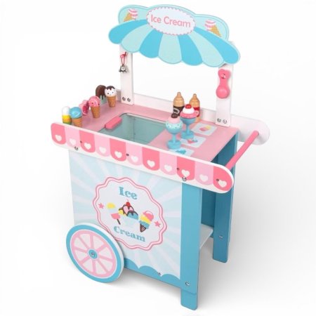 عربة ايس كريم خشب <br> <span class='text-color-warm'>بيعت كلها</span>